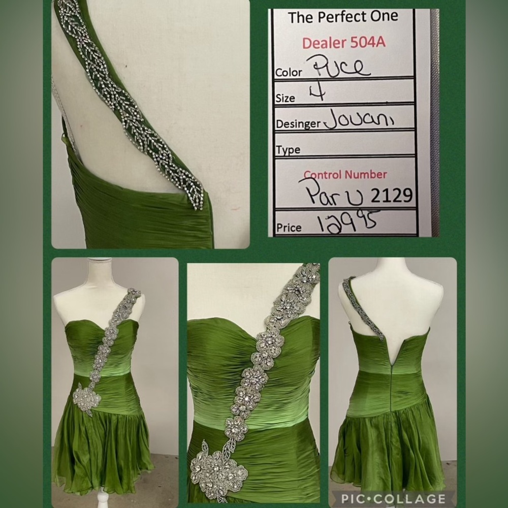 Jovani 100% silk dress